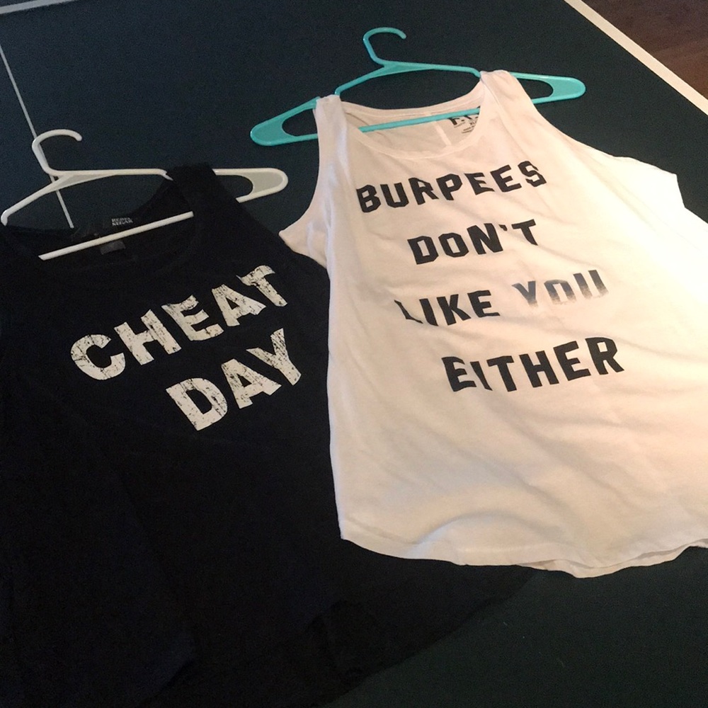 LOT of 2 - Athletic Graphic T’s